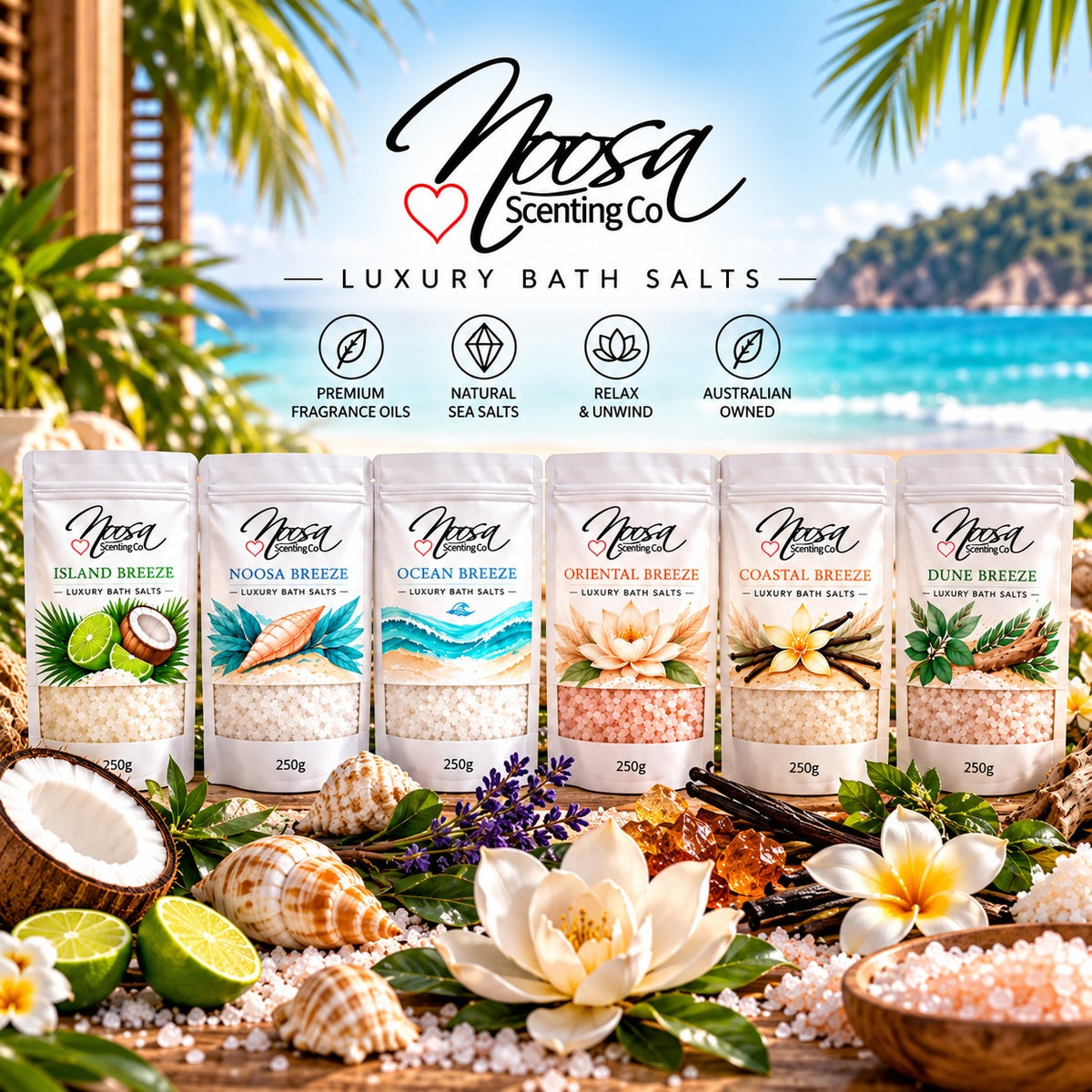 250g Signature Bath Salts