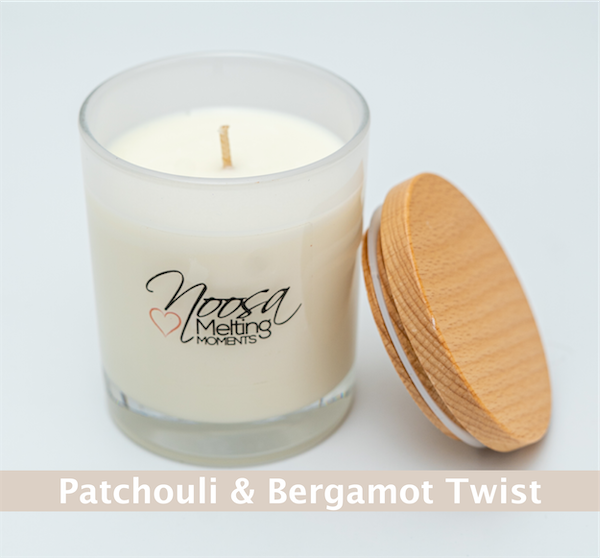 Cocosoy Candle - Patchouli and Bergamot Twist