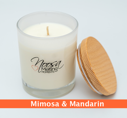 CocoSoy Candle - Mimosa and Mandarin