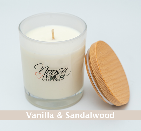 CocoSoy Candle - Vanilla and Sandalwood