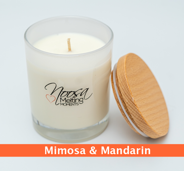 Experience the Luxury of CocoSoy Candle - Mimosa and Mandarin