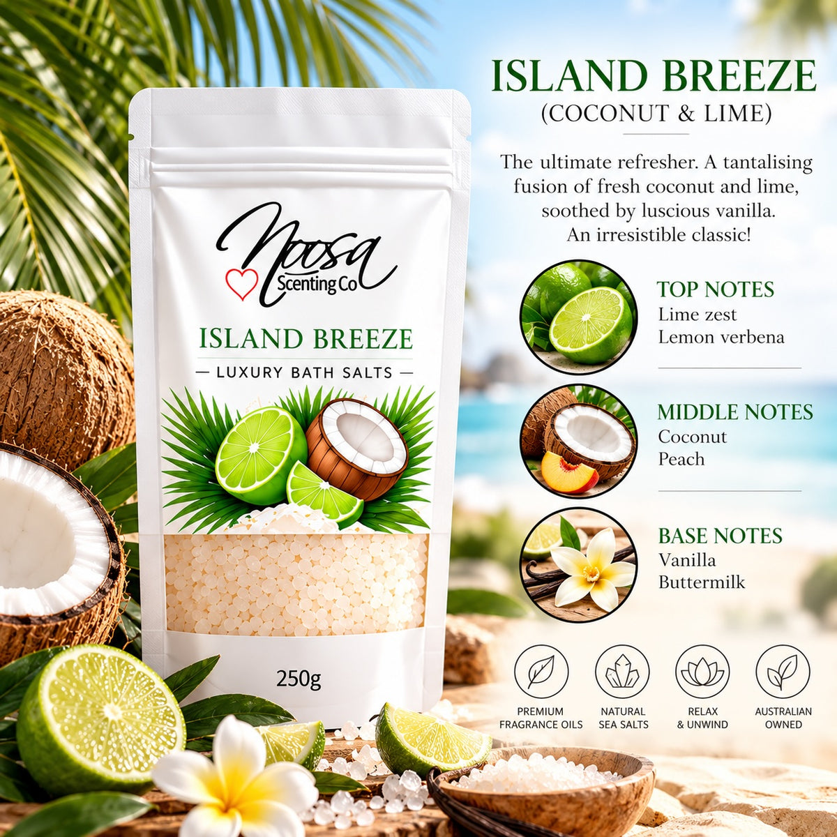 250g Signature Bath Salts