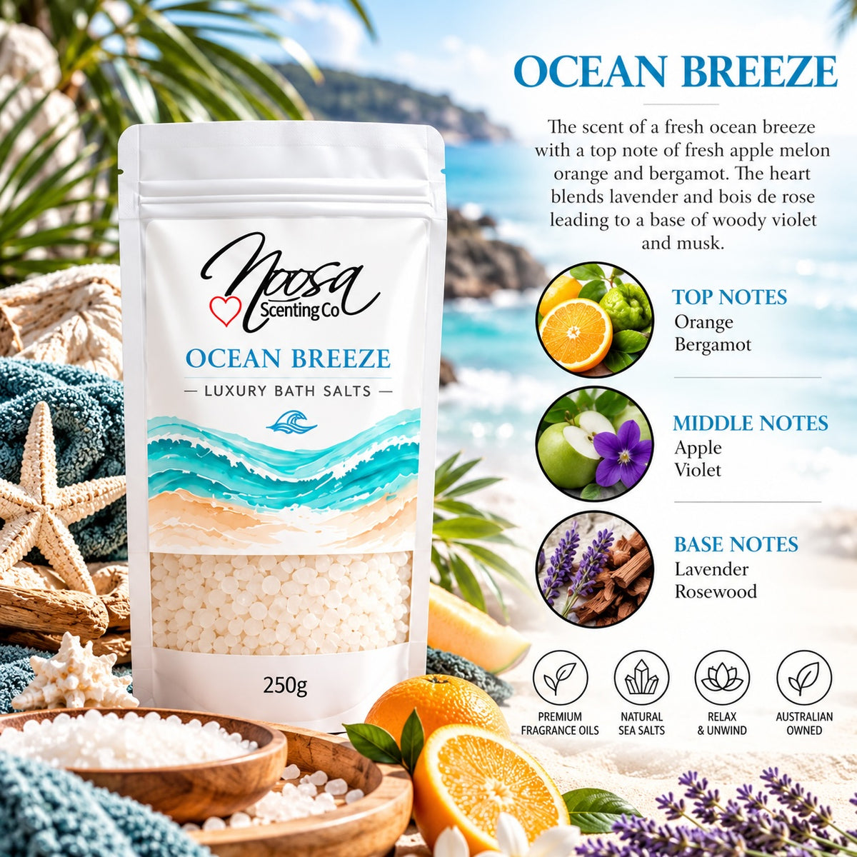 250g Signature Bath Salts