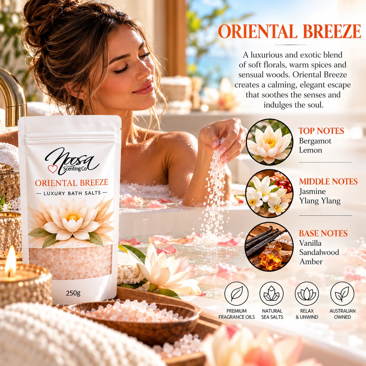250g Signature Bath Salts